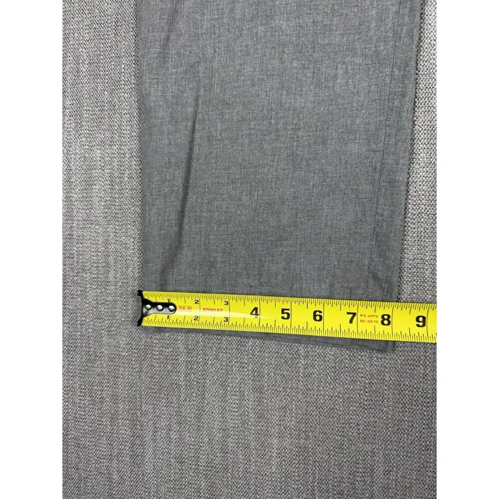 J.Crew Bedford Dress Pants Men’s 36x30 Gray Flat Front Cotton Chino Trousers